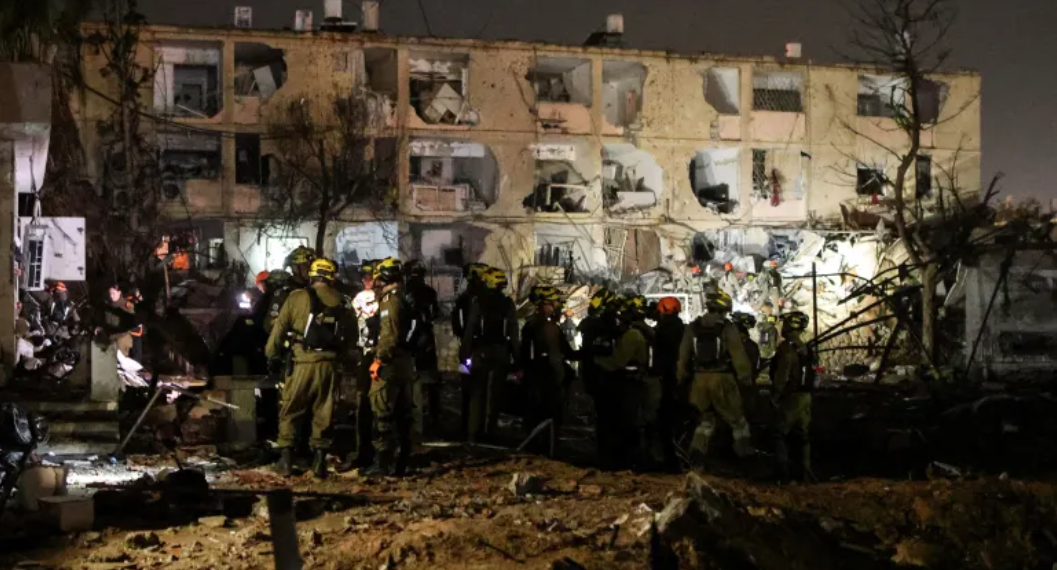 Iran strikes towns near Israel’s key nuclear site, at least 180 wounded