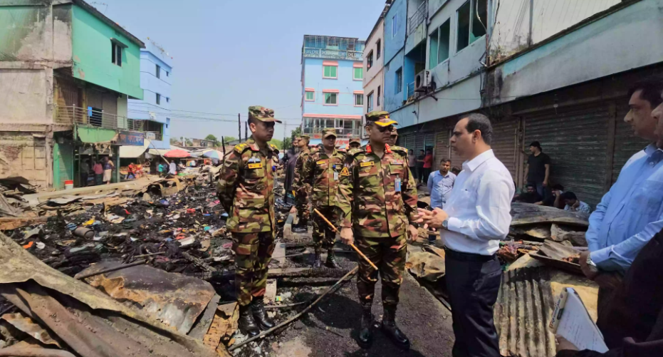 35 shops gutted in Khagrachhari fire