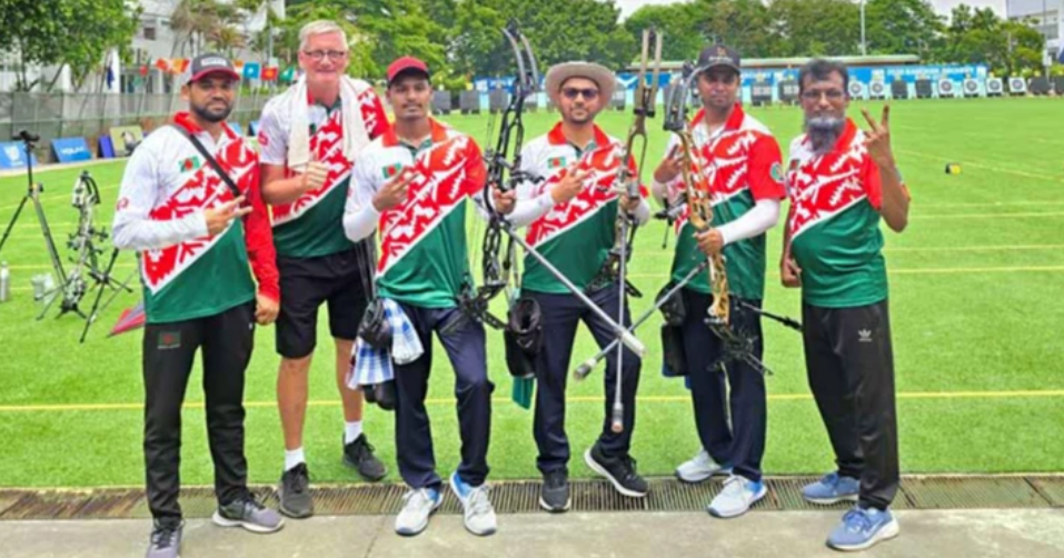 BGB archer Newaz Ahmed wins gold medal for Bangladesh