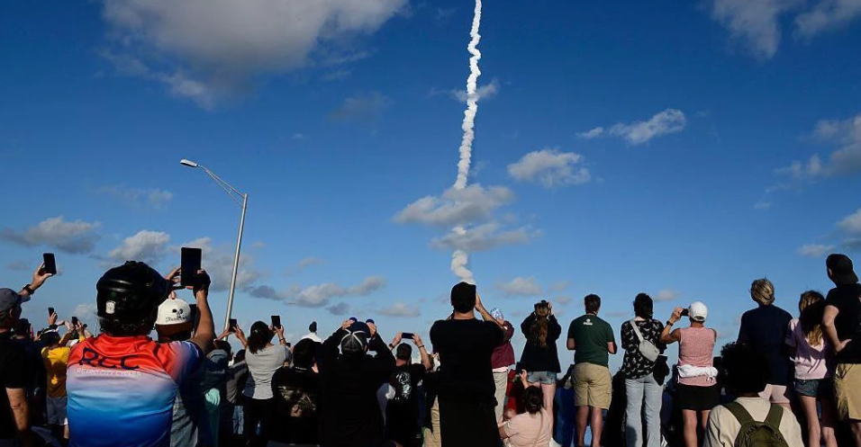 Nasa's Artemis II launches astronauts on first lunar mission in decades