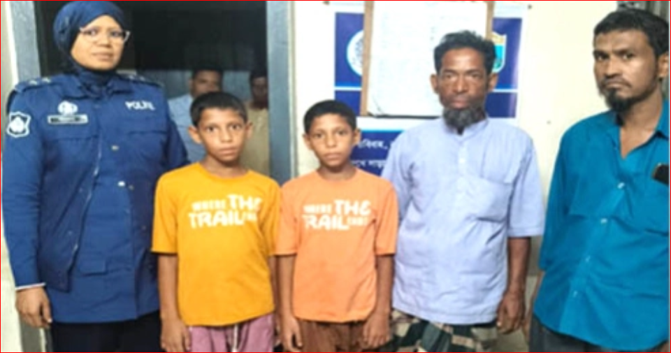 Missing twin brothers found ‘hiding’ in Gazipur to avoid studies