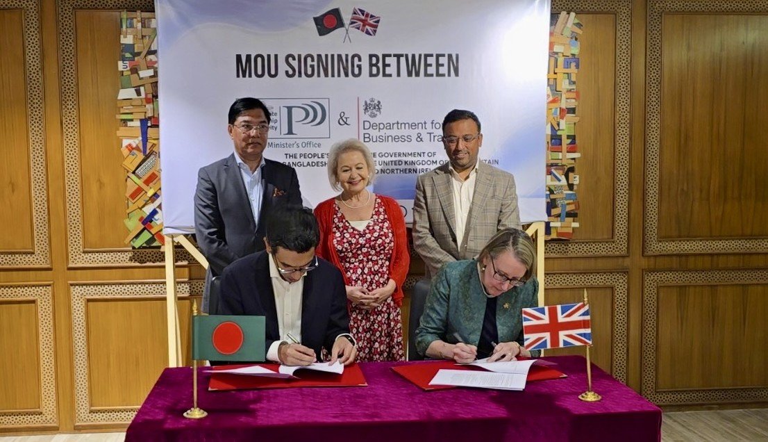 Bangladesh, UK sign aviation MoU to strengthen PPP Co-op
