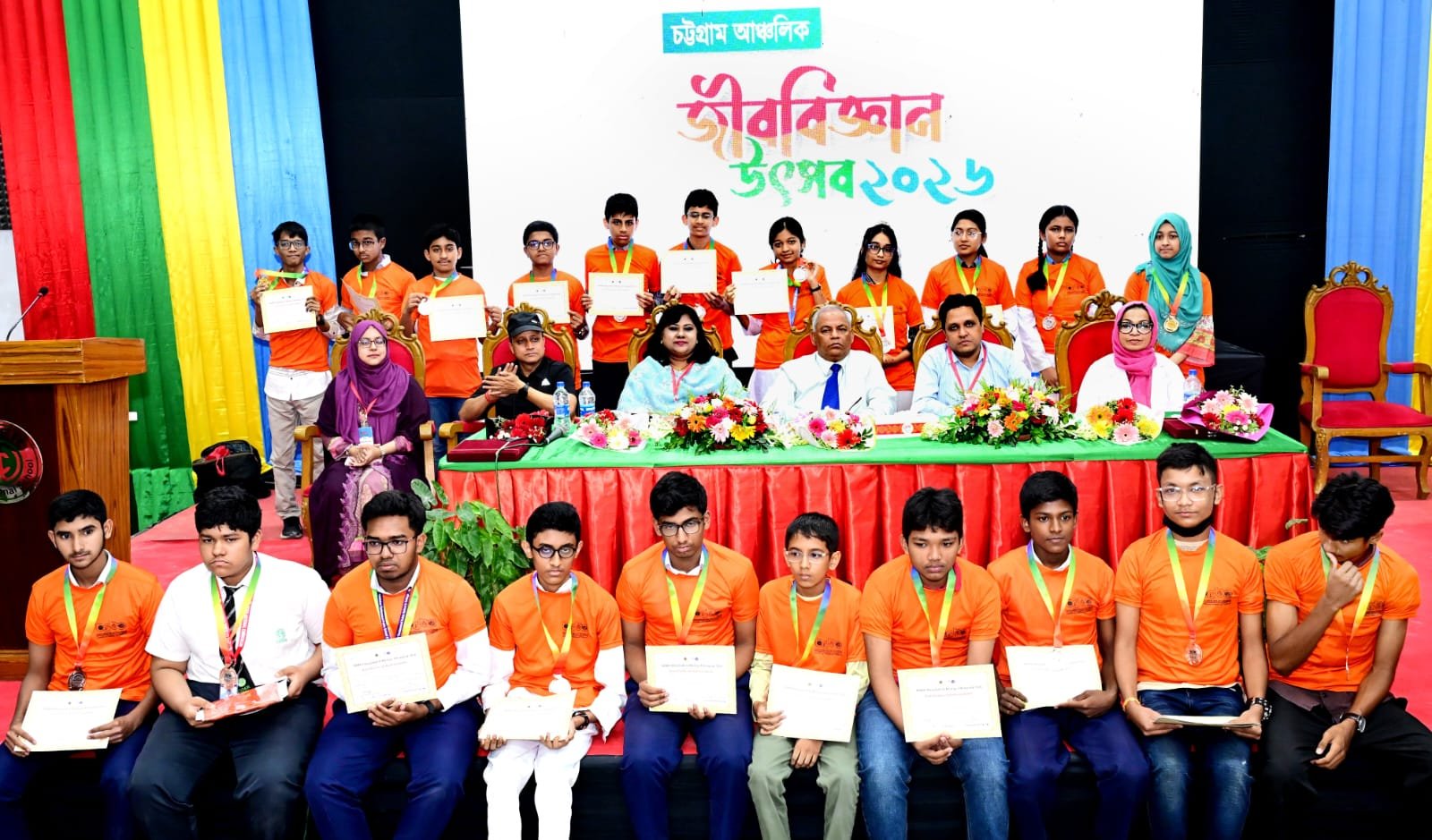 Science advanced nations are more prosperous: CU VC at biology olympiad