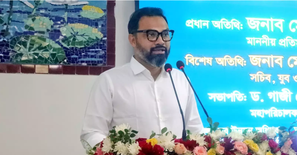 Long-term plan taken for youth development: State Minister Aminul