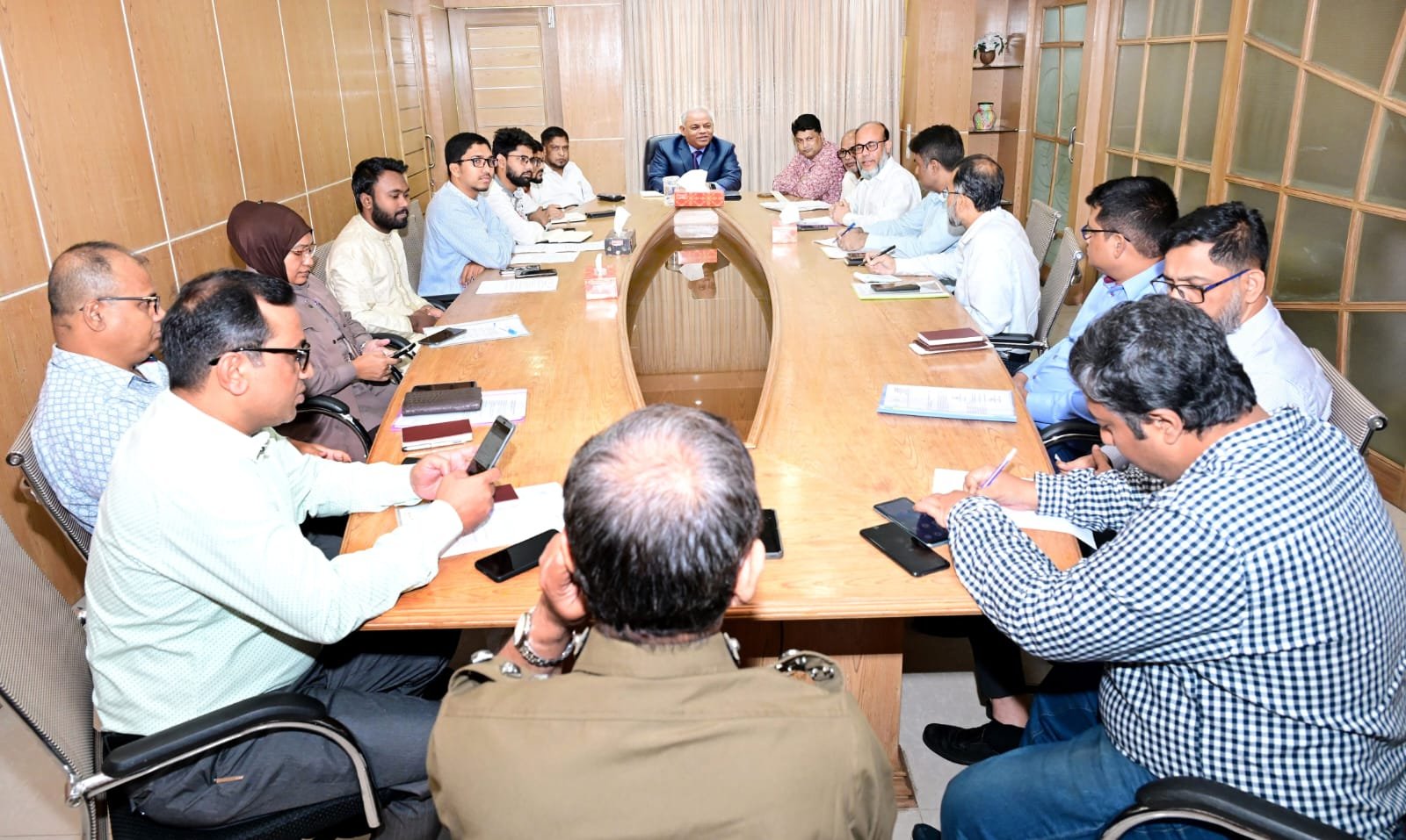 CU seeks railway support to upgrade shuttle train transport system