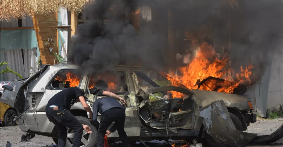Israeli drone strikes near Beirut kill 8, including two children
