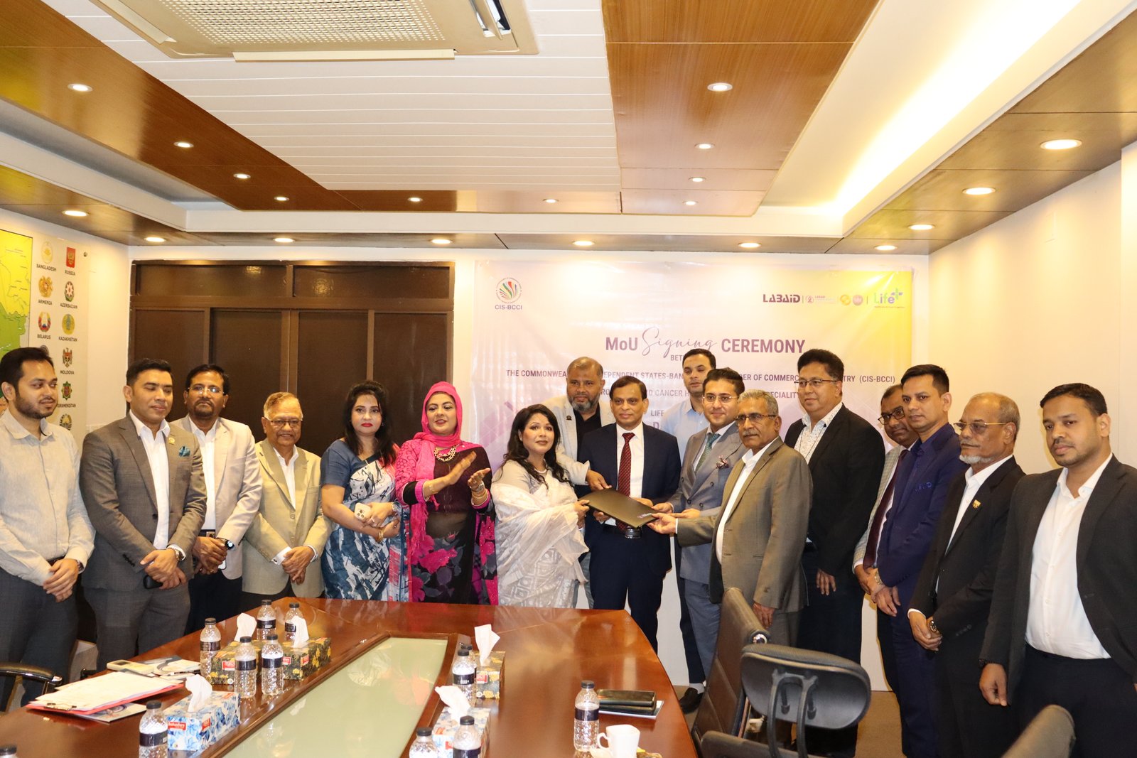 CIS-BCCI inks deal with Labaid Group, Labaid Cancer Hospital & Super Speciality Centre and Lifeplus Bangladesh 