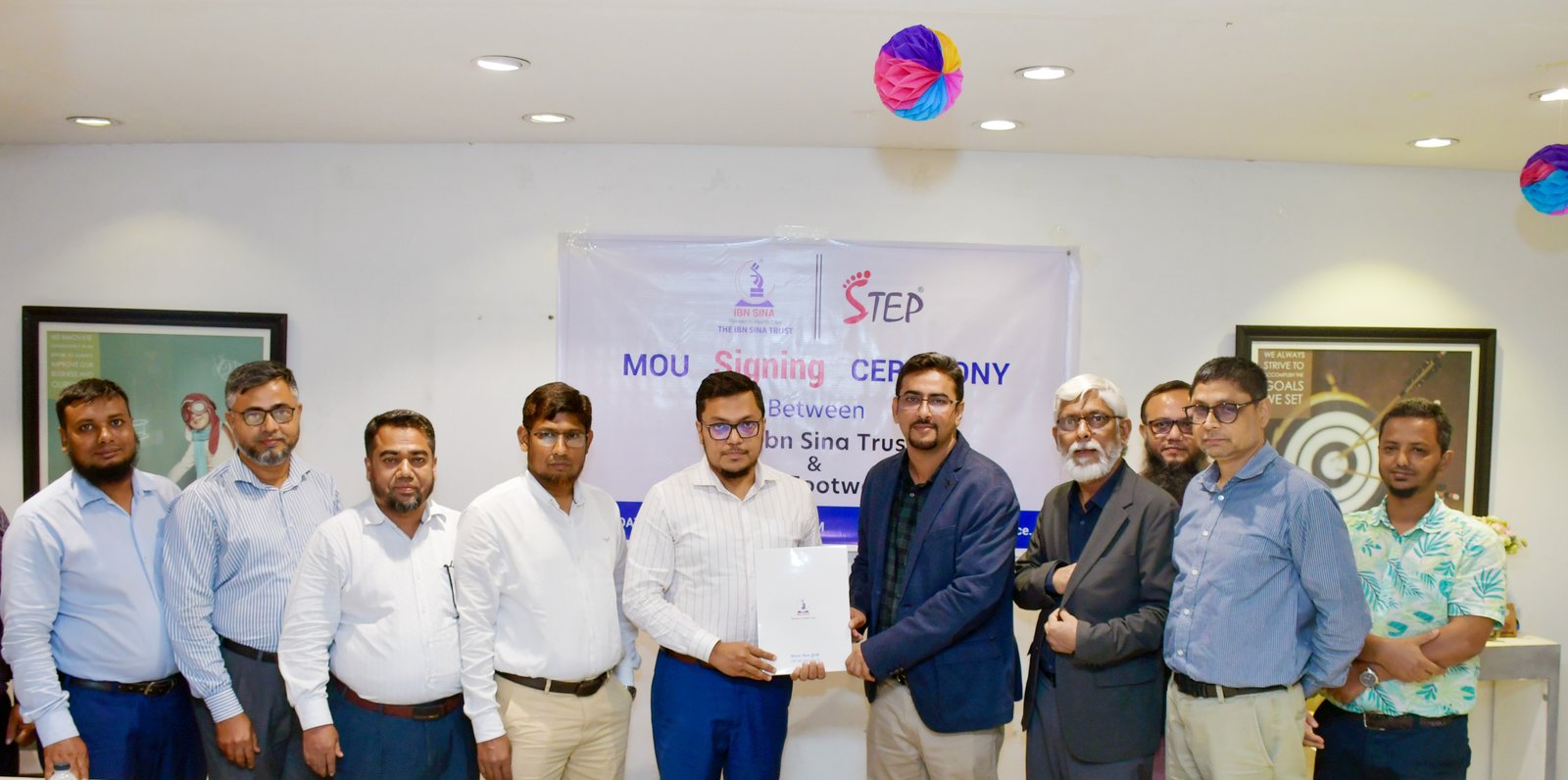 Step Footwear & Ibn Sina Trust inks deak for employee healthcare services