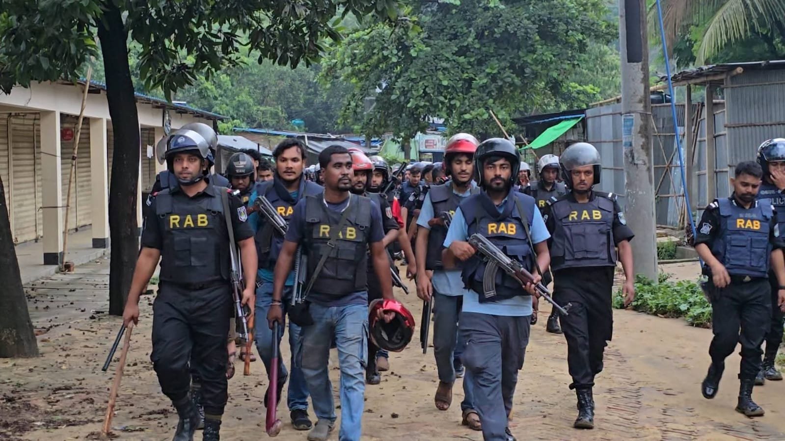 20–25 held in joint forces’ drive at Jungle Salimpur after RAB camp attack