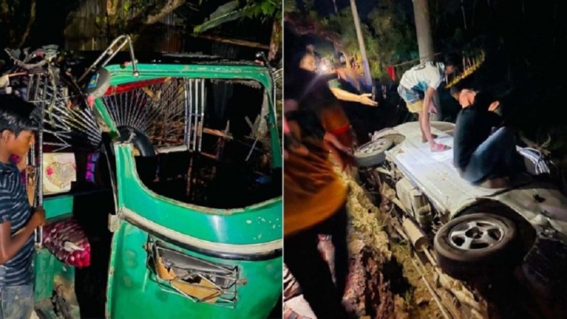 Eight DB men injured in Sherpur road accident