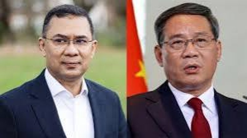 Dhaka, Beijing to ink 15 MoUs during Tarique, Li Qiang meeting