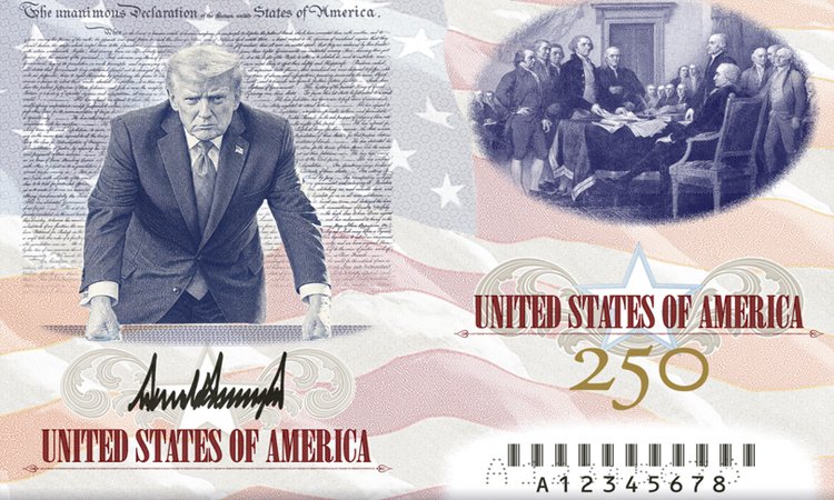 Trump unveils new US passport -- with picture of himself