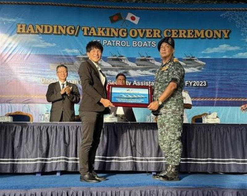 Security Cooperation: Bangladesh receives five patrol boats from Japan