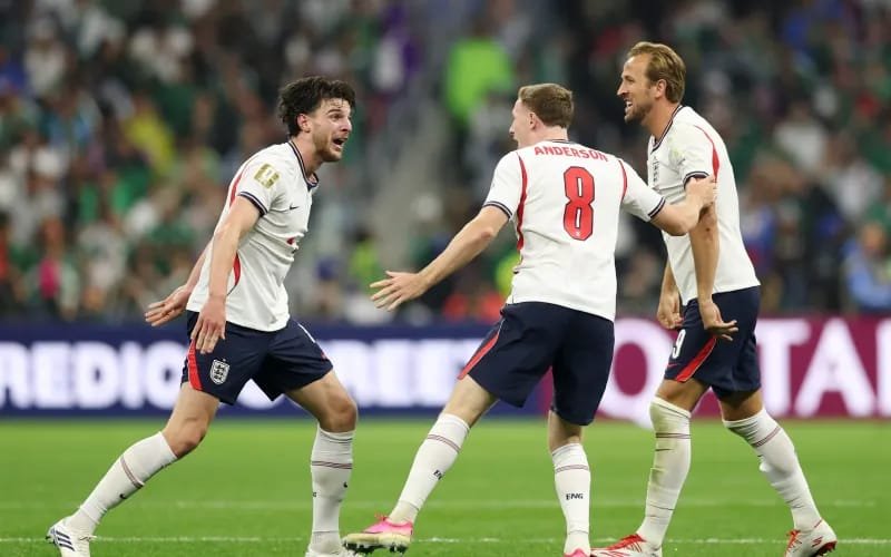 England defeat Mexico 3-2 to reach World Cup quarter-finals