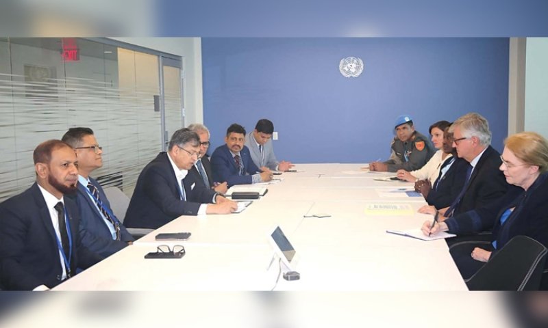Salahuddin seeks UN peacekeeping deployment support