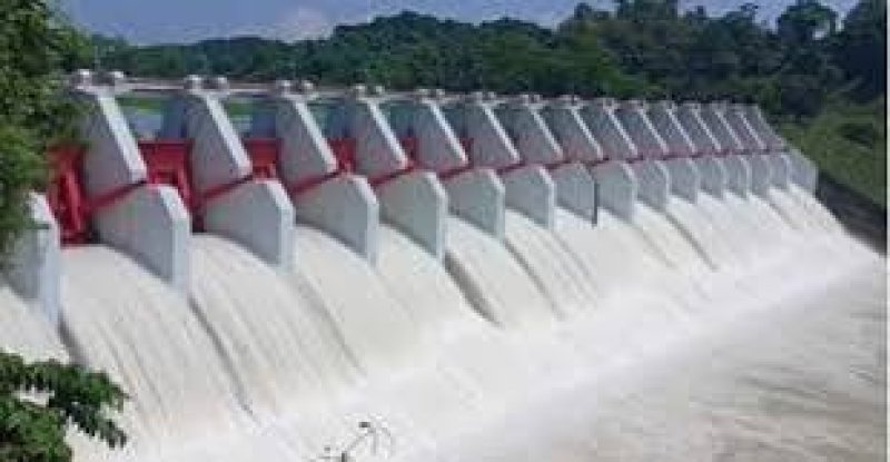 16 spillway gates of Kaptai dam opened as lake water level rises