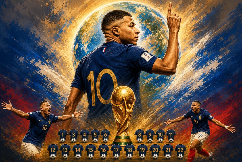 Mbappe sets new World Cup goalscoring record