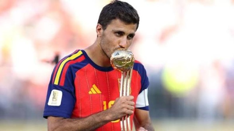 Rodri wins World Cup player of the tournament award