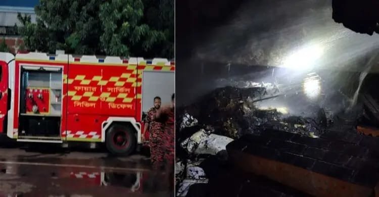 Fire at garbage dump near Dhaka Airport under control