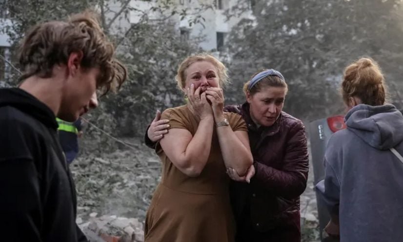 14 killed as Russian missiles hit cities across Ukraine