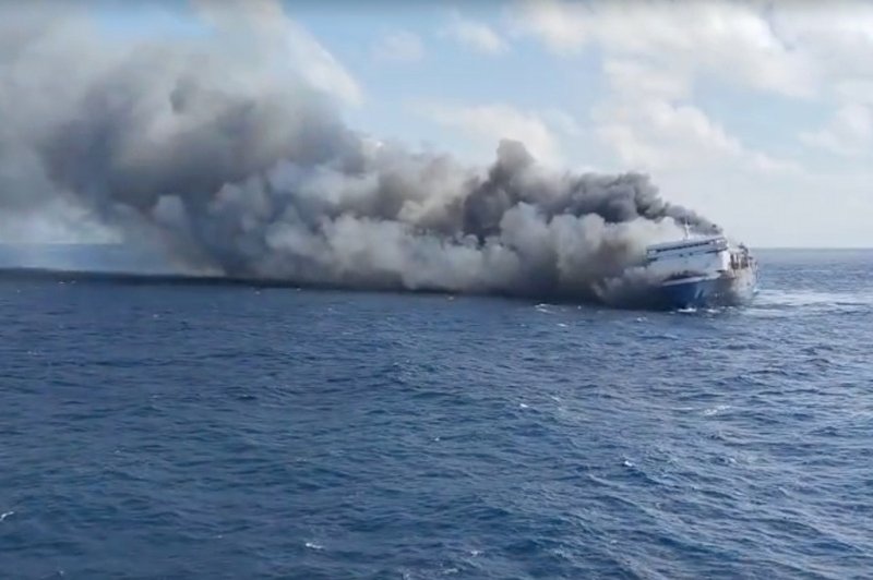 Passenger ferry fire in Indonesia leaves 5 dead, dozens missing