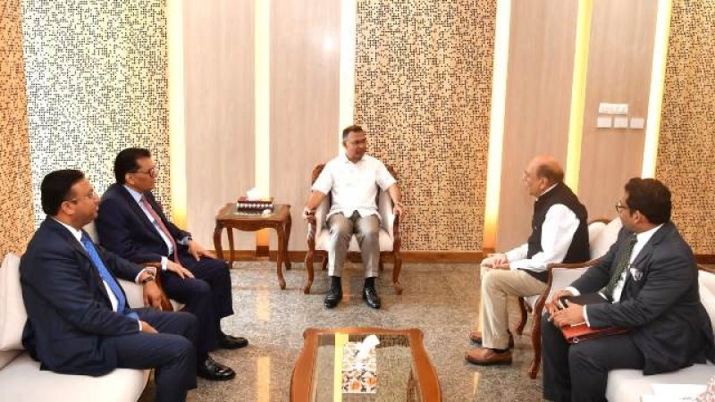 Indian High Commissioner Trivedi meets PM Tarique