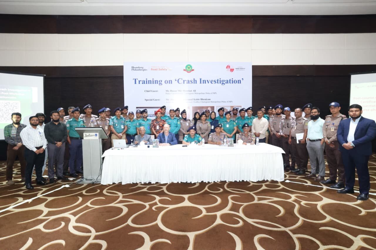 Ctg police trained in road crash investigation