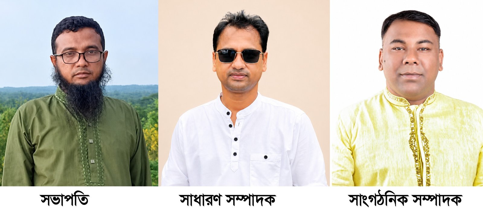 Khorshed new president, Babu secretary, Zakir organising secretary in Burichang Press Club