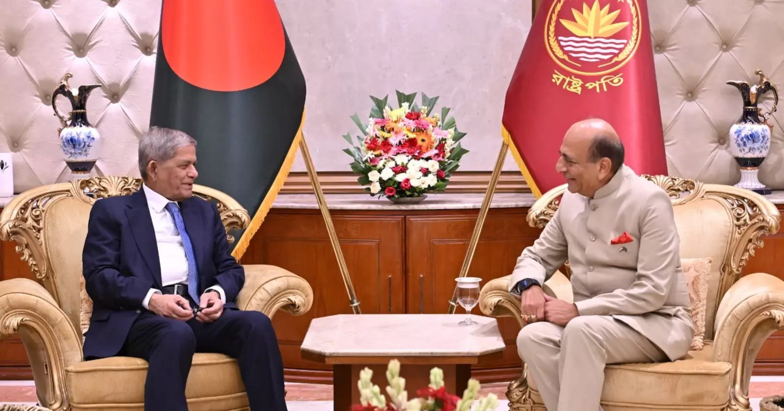 President seeks fair sharing of Ganges, Teesta waters