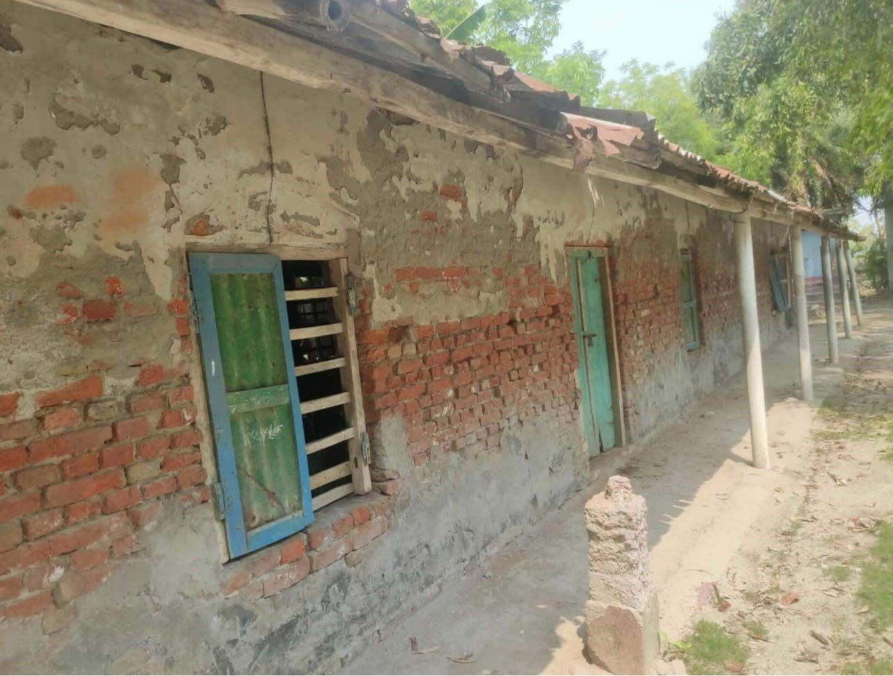 Laskar Karulia School still in dilapidated condition after 50 years