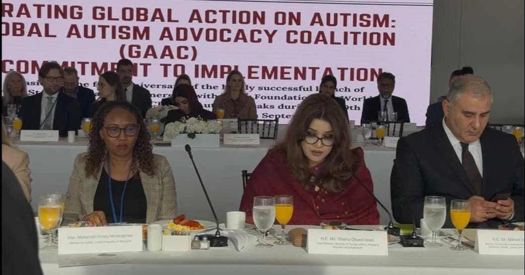 Bangladesh calls for stronger global action on autism, inclusion