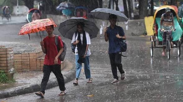 Rain forecast for several regions as depression deepens