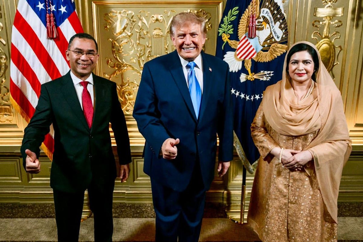 PM Tarique shares photo with Trump from UNGA dinner