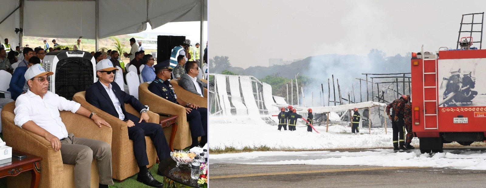 Airport Emergency Exercise-2026 held at Hazrat Shahjalal International Airport