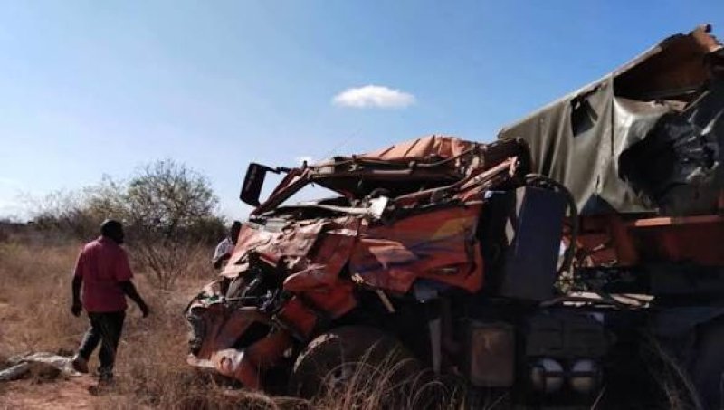 At least 22 killed in Kenya bus-truck collision