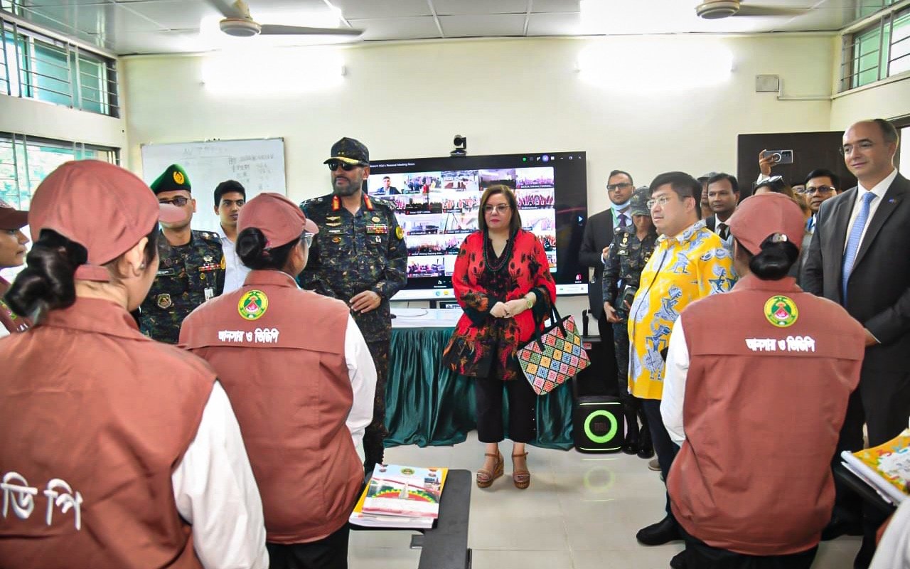 Four countries’ diplomats visit Ansar-VDP Academy